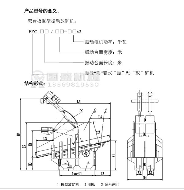 振動(dòng)放礦機(jī)型號(hào)含義 振動(dòng)放礦機(jī)型號(hào)含義