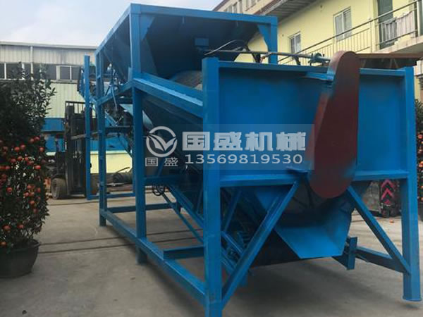 小型簡易滾筒篩沙機(jī) 小型簡易滾筒篩沙機(jī)