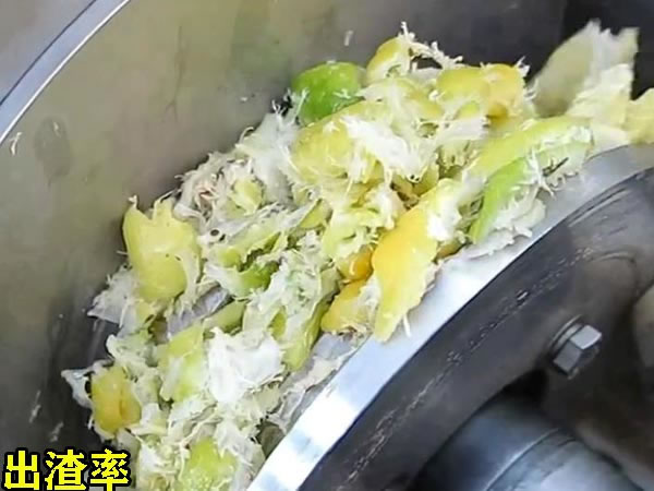 檸檬壓榨機(jī)出渣率 檸檬壓榨機(jī)出渣率